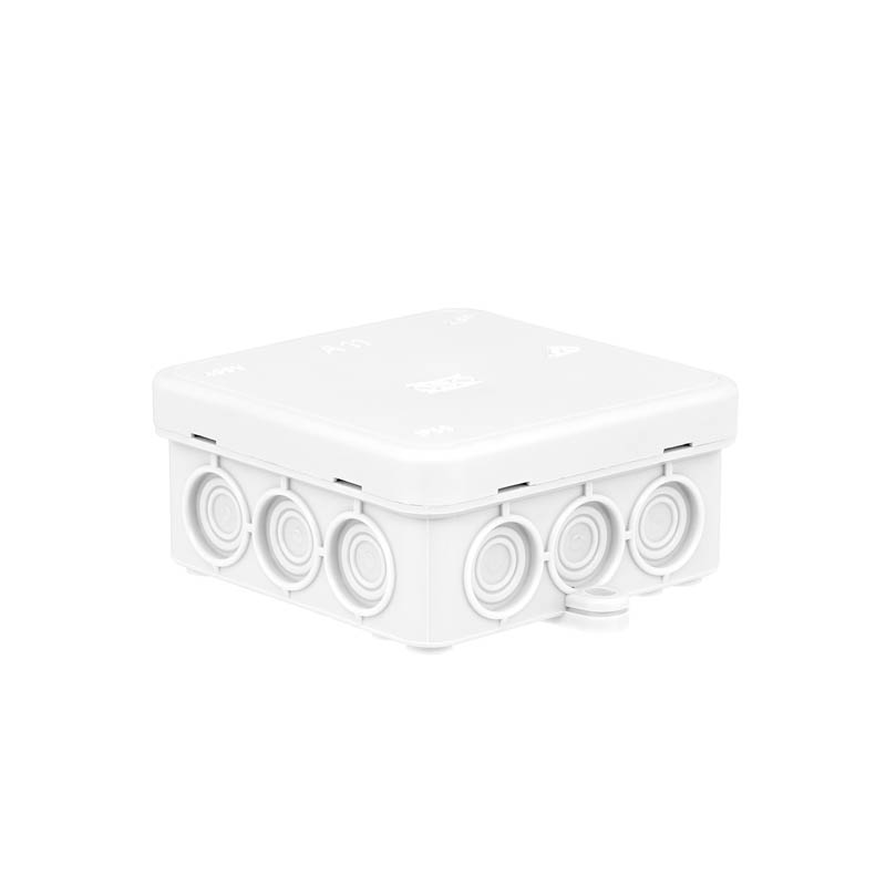 Коробка распределительная A11, 75х75х35 мм, внешний размер 85x85x40 мм, IP55, вводы d16х12, белая