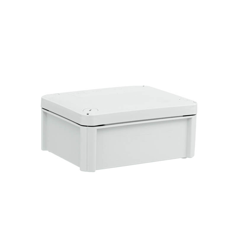 Коробка распределительная T100, 136х102х57 мм, внешний размер 150x116x67 мм, IP66, сплошная стенка, серая