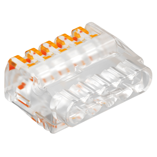 Клемма OBO универсальная c зажимом 5x2,5 мм², (222-415)