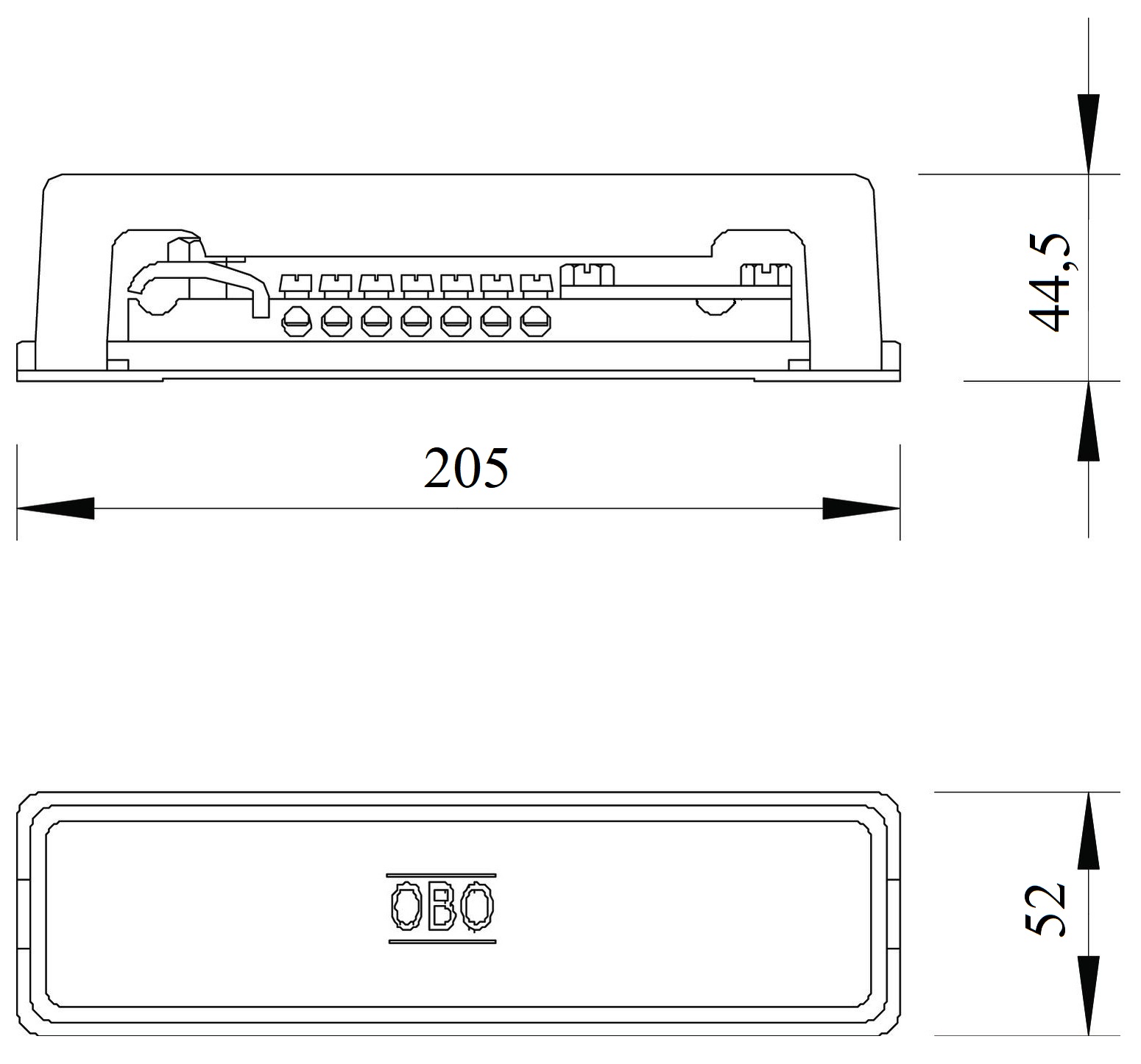 Шина уравнивания потенциалов, 9 подключений