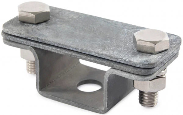 Держатель плоского проводника 30-40 мм, сталь, горячее цинкование