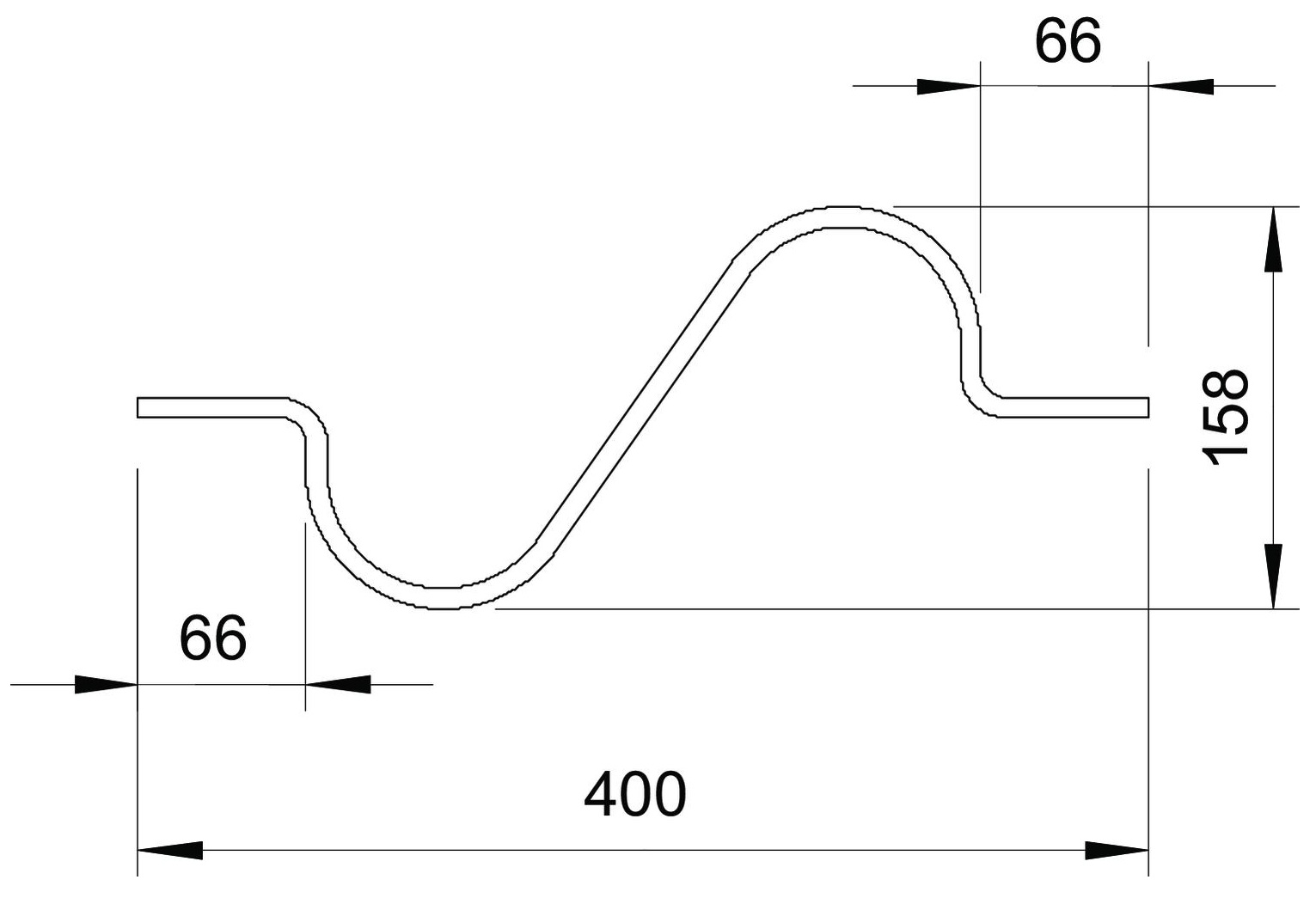 Компенсатор температурный, алюминий