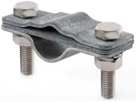 Соединитель прутка D8-10 мм и стержня D12-20 мм продольный, сталь, горячее цинкование