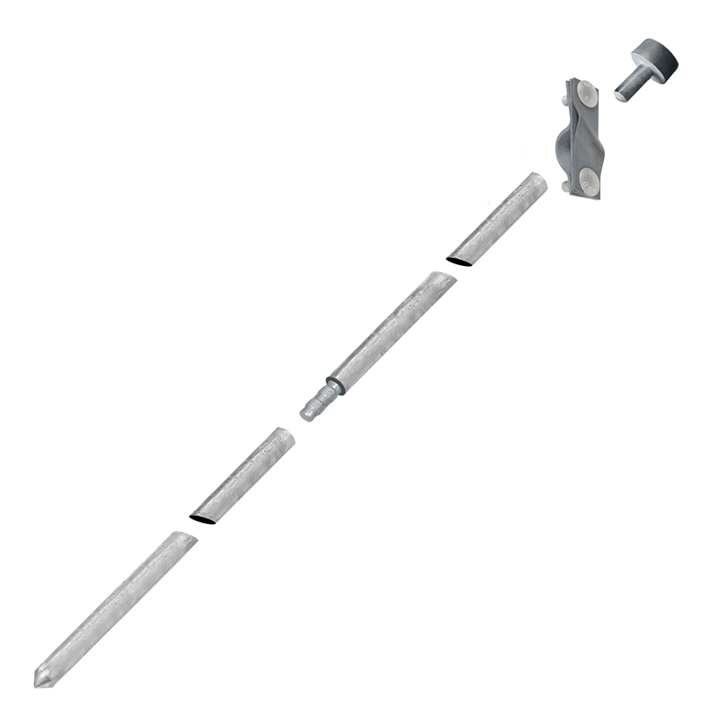 Комплект заземления безмуфтовый D16 мм, 6 м, сталь, горячее цинкование