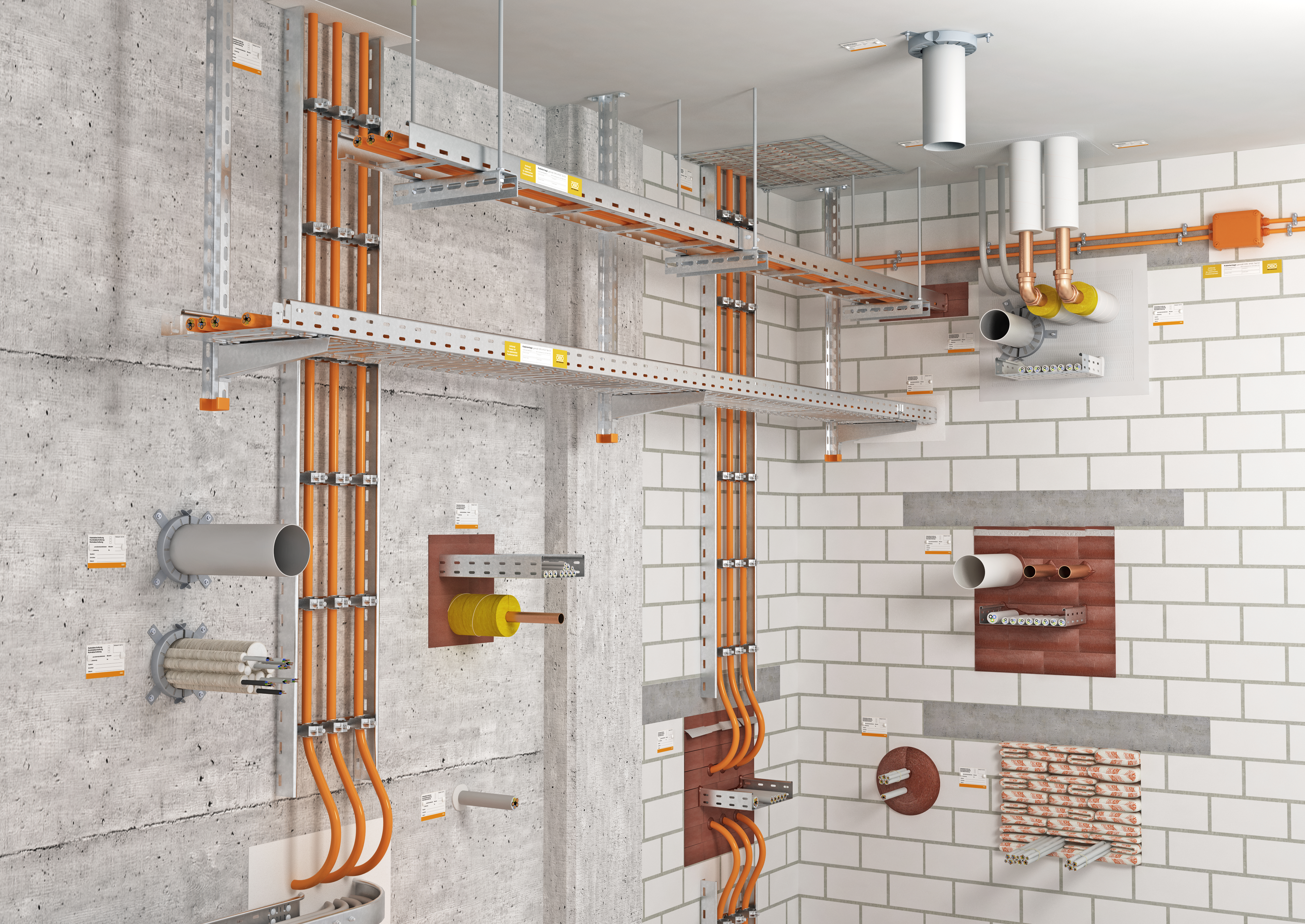 Надёжная огнезащита для кабельных проходок