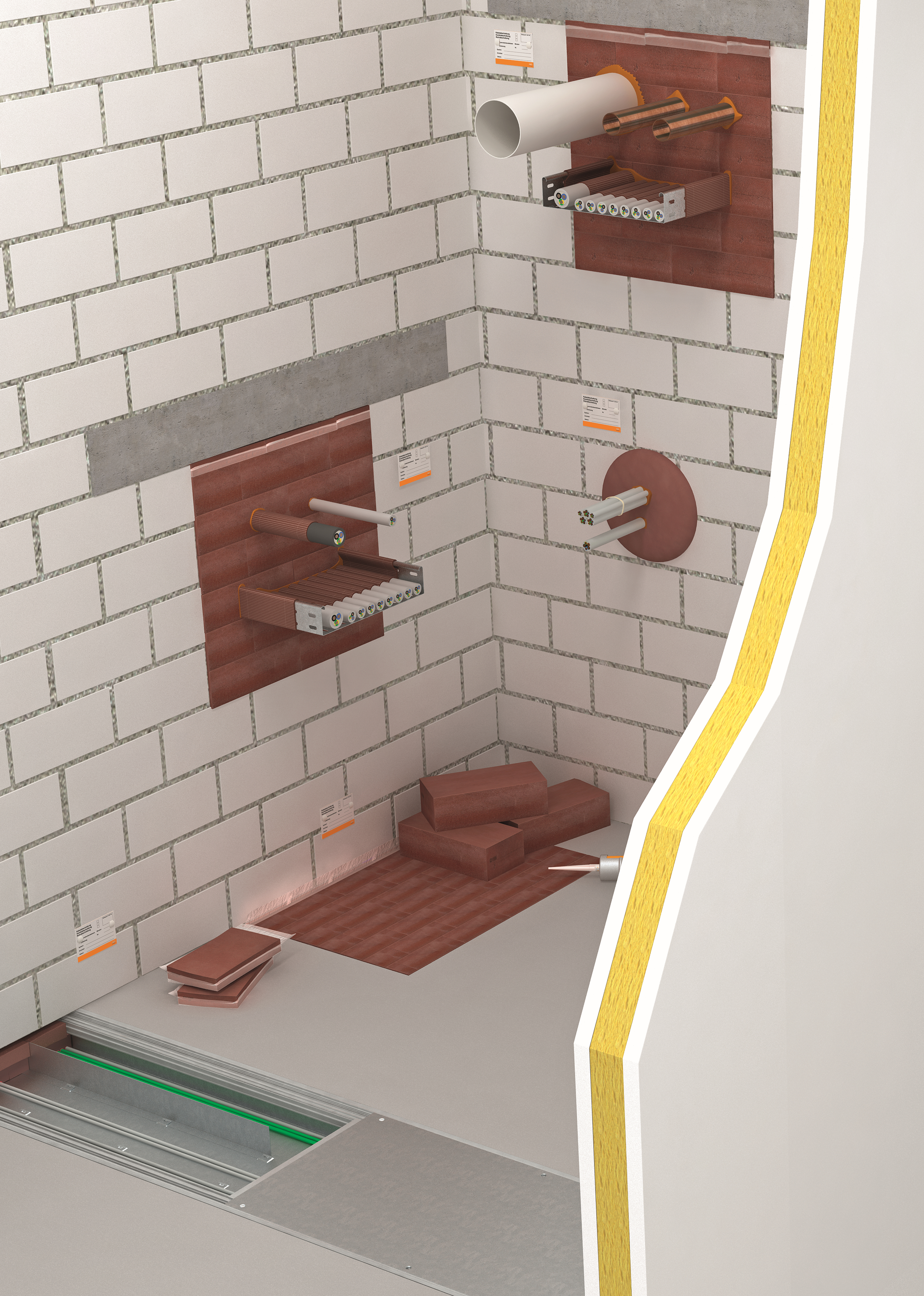 Огнезащитные блоки: надёжная герметизация проходок любых форм и размеров